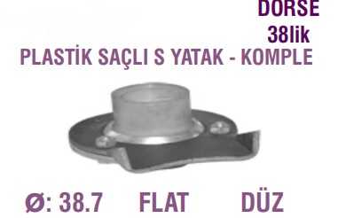 S CAM YATAK PLASTİK SACLI DORSE