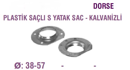 PLASTİK SACLI E.YATAK SACI YUVARLAK