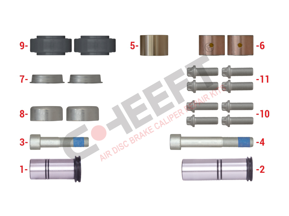 CALIPER GUIDE PIN REPAIR KIT