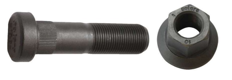 WHEEL STUD EUROBUS ATEGO REAR