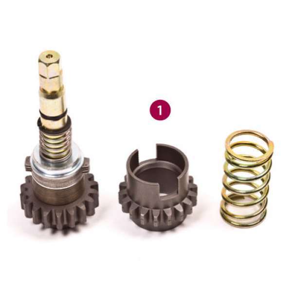 ADJUSTING MECHANISM (LEFT)