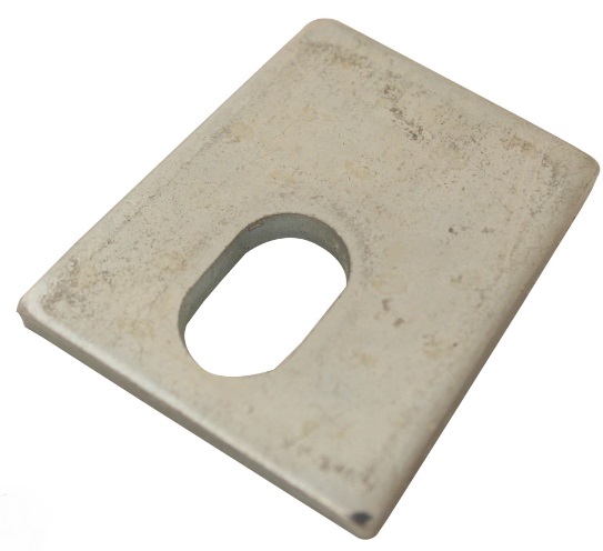 BRAKE SHOE PIN RETAINING PLATE